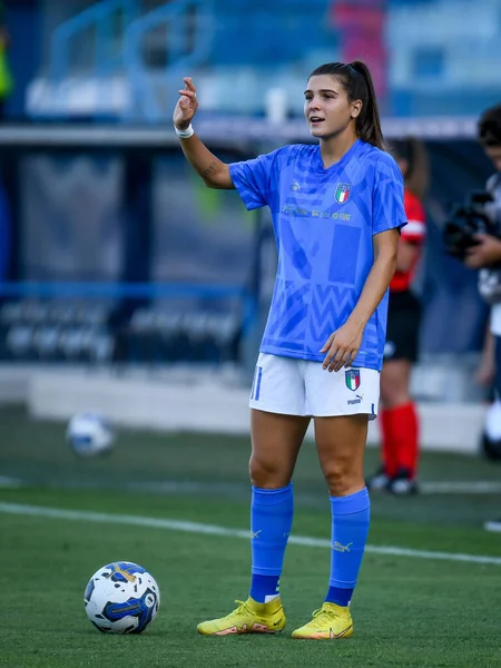 stock image Italy's Sofia Cantore portrait during FIFA World Cup World Cup 2023 Qualifiers - Italy Women vs Romania (portraits archive) at the Paolo Mazza stadium in Ferrara, Italy, September 06, 2022 - Credit: Ettore Griffoni