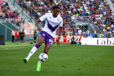Fiorentina 'nın Christian Kouame portresi İtalyan futbolu Serie A maçında Bologna FC - ACF Fiorentina (portreler arşivi) - Renato dall' Ara Stadyumu, Bologna, İtalya, 11 Eylül 2022
