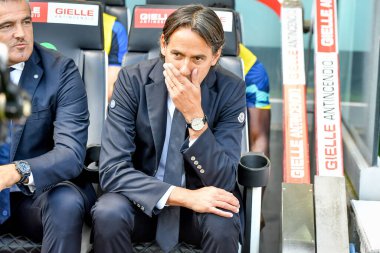 İtalya futbol takımı Serie A maçında teknik direktör Simone Inzaghi 'nin portresi Udinese Calcio vs Inter - FC Internazionale (portreler arşivi) - Dacia Arena Stadyumu Udine, İrlanda, 18 Eylül 2022 - Fotoğraf: Ettore Griffoni