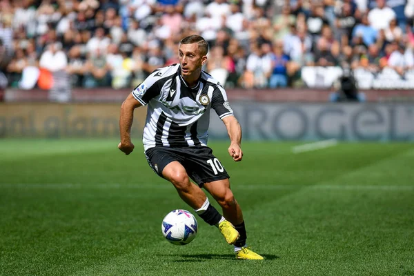 Udinese 'nin Gerard Deulofeu portresi İtalyan futbolu serisi A maçında Udinese Calcio vs Inter - FC Internazionale (portreler arşivi) - Dacia Arena Stadyumu, Udine, İrlanda, 18 Eylül 2022 - Fotoğraf: Ettore Griffoni