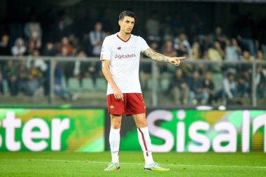 Roma 'nın Roger Ibanez da Silva portresi İtalyan futbolu Serie A karşılaşmasında Hellas Verona FC ile AS Roma (portreler arşivi) arasında Verona, İtalya' daki Marcantonio Bentegodi stadyumunda, 31 Ekim 2022 - Fotoğraf: Ettore Griffoni