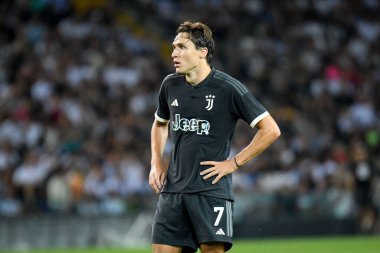 İtalya 'nın Udinese Calcio-Juventus FC maçında Juventus-Dacia Arena Stadyumu, Udine, İtalya - 20 Ağustos 2023 - Fotoğraf: Ettore Griffoni