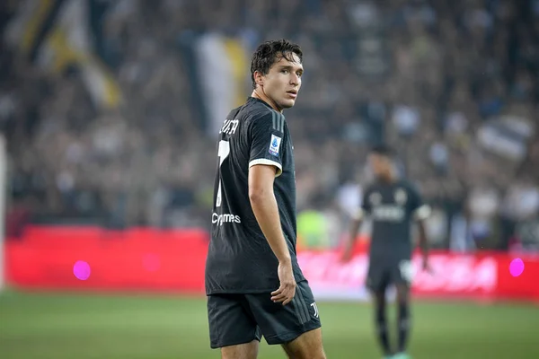 stock image Juventus's Federico Chiesa portrait during Italian soccer Serie A match Udinese Calcio vs Juventus FC at the Friuli - Dacia Arena stadium in Udine, Italy, August 20, 2023 - Credit: Ettore Griffoni