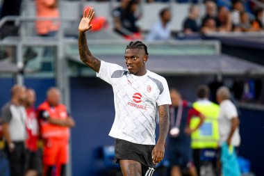 Milan 'ın Rafael Leao portresi İtalyan futbolu Serie A karşılaşmasında Bologna FC Milan' a karşı Bologna Dall 'Ara Stadyumu' nda 21 Ağustos 2023 - Fotoğraf: Ettore Griffoni