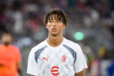 Milan 'ın Kevin Zeroli portresi İtalyan futbol takımı Serie A maçında Bologna FC Milan' a karşı Bologna Dall 'Ara Stadyumu' nda 21 Ağustos 2023 - Fotoğraf: Ettore Griffoni
