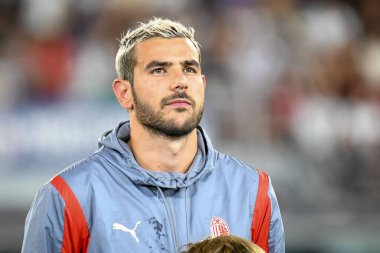 Milan 'ın Theo Hernandez portresi İtalyan futbol takımı Serie A maçında Bologna FC Milan' a karşı Bologna Dall 'Ara Stadyumu' nda 21 Ağustos 2023 - Fotoğraf: Ettore Griffoni
