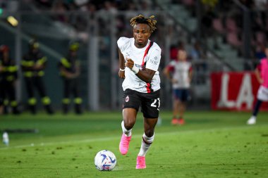 Milan 'ın Samuel Chukwueze portresi İtalyan futbolu Serie A karşılaşmasında Bologna FC Milan' a karşı Bologna Dall 'Ara Stadyumu' nda 21 Ağustos 2023 - Fotoğraf: Ettore Griffoni