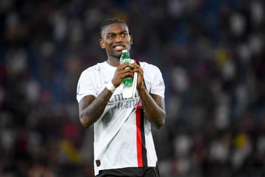 Milan 'ın Rafael Leao portresi İtalyan futbolu Serie A karşılaşmasında Bologna FC Milan' a karşı Bologna Dall 'Ara Stadyumu' nda 21 Ağustos 2023 - Fotoğraf: Ettore Griffoni