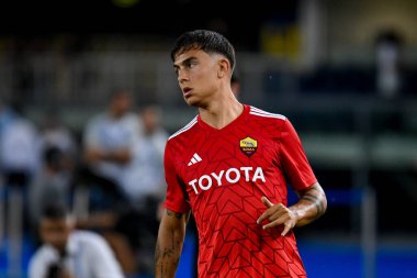 İtalyan futbolu Serie A maçında Roma 'nın Paulo Dybala portresi, İtalya' nın Verona kentindeki Marcantonio Bentegodi stadyumunda Hellas Verona FC ile AS Roma karşılaşması, 26 Ağustos 2023 - Fotoğraf: Ettore Griffoni