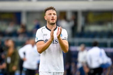 Napoli 'nin Amir Rrahmani portresi İtalyan futbolu Serie A maçında Hellas Verona FSC Napoli' ye karşı (portre arşivleri), İtalya 'nın Verona kentindeki Marcantonio Bentegodi stadyumunda, 21 Ekim 2023 - Fotoğraf: Ettore Griffoni