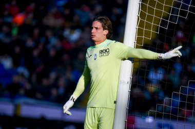 Atalanta 'nın Marco Carnesecchi portresi İtalyan futbolu Serie A maçında Udinese Calcio ile Atalanta BC Friuli - Dacia Arena Stadyumu, 12 Kasım 2023 - Fotoğraf: Ettore Griffoni