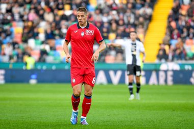 İtalya Serie A maçında Atalanta 'nın Mario Pasalic portresi Udinese Calcio ile Atalanta BC maçında Friuli - Dacia Arena Stadyumu, 12 Kasım 2023