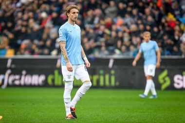 Lazio 'nun Nicolo' Rovella portresi İtalyan futbolu Serie A maçında Udinese Calcio, Friuli-Dacia Arena stadyumunda SS Lazio 'ya karşı, 7 Ocak 2024 - Fotoğraf: Ettore Griffoni