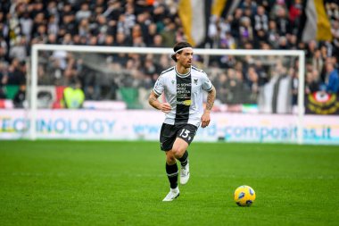 Udinese 'nin Joao Ferreira portresi İtalyan futbolu Serie A maçında Udinese Calcio, Friuli' de SS Lazio 'ya karşı - Dacia Arena stadyumu, 07 Ocak 2024 - Fotoğraf: Ettore Griffoni