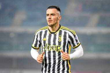 İtalyan futbolu Serie A maçında Juventus FC 'ye karşı Hellas Verona FC (portreler arşivi), İtalya' nın Verona kentindeki Marcantonio Bentegodi Stadyumu 'nda 17 Şubat 2024 - Fotoğraf: Ettore Griffoni