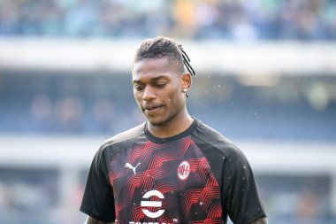 Milan 'ın Rafael Leao portresi İtalyan futbolu Serie A maçında Hellas Verona FC Milan' a karşı Verona, İtalya 'daki Marcantonio Bentegodi Stadyumu' nda 17 Mart 2024 - Fotoğraf: Ettore Griffoni