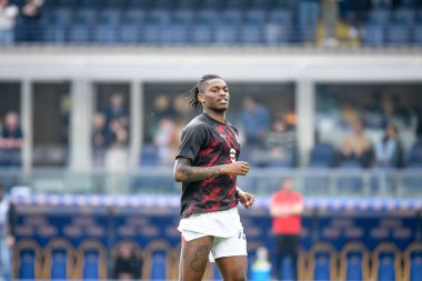 Milan 'ın Rafael Leao portresi İtalyan futbolu Serie A maçında Hellas Verona FC Milan' a karşı Verona, İtalya 'daki Marcantonio Bentegodi Stadyumu' nda 17 Mart 2024 - Fotoğraf: Ettore Griffoni