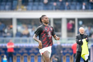 Milan 'ın Rafael Leao portresi İtalyan futbolu Serie A maçında Hellas Verona FC Milan' a karşı Verona, İtalya 'daki Marcantonio Bentegodi Stadyumu' nda 17 Mart 2024 - Fotoğraf: Ettore Griffoni