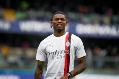 Milan 'ın Rafael Leao portresi İtalyan futbolu Serie A maçında Hellas Verona FC Milan' a karşı Verona, İtalya 'daki Marcantonio Bentegodi Stadyumu' nda 17 Mart 2024 - Fotoğraf: Ettore Griffoni