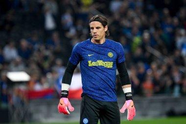İtalya futbol takımı Serie A maçında Inter 'in Yann Sommer portresi Udinese Calcio vs Inter - FC Internazionale at the Friuli - Dacia Arena stadyumu, Udine, İtalya, 08 Nisan 2024 - Fotoğraf: Ettore Griffoni