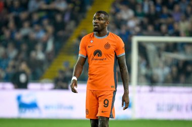 İtalya Futbol Serisi A maçında Inter 'in Marcus Thuram portresi Udinese Calcio vs Inter - FC Internazionale at the Friuli - Dacia Arena stadyumu, Udine, İtalya, 08 Nisan 2024 - Fotoğraf: Ettore Griffoni