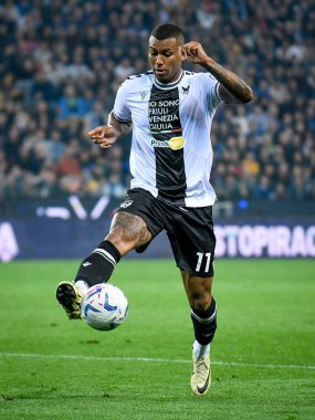Udinese 'nin Silva Souza Walace portresi İtalyan futbol takımı Serie A maçında Udinese Calcio ve Inter - FC Internazionale maçında Udine, İtalya' da Dacia Arena stadyumunda, 08 Nisan 2024 - Fotoğraf: Ettore Griffoni
