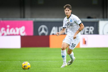 Napoli 'nin Alessandro Zanoli portresi İtalyan futbol takımı Serie A maçında Hellas Verona FC - SSC Napoli (portreler arşivi) maçı sırasında İtalya' nın Verona kentinde Marcantonio Bentegodi stadyumunda, 21 Ekim 2023 - Fotoğraf: Ettore Griffoni
