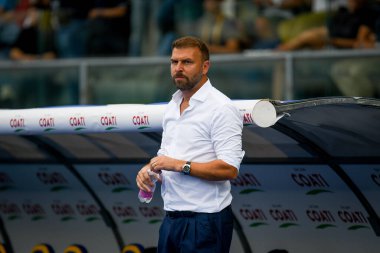 Verona teknik direktörü Paolo Zanetti İtalya 'nın Serie A maçında Hellas Verona FC - SSC Napoli maçı sırasında İtalya' nın Verona kentindeki Marcantonio Bentegodi stadyumunda 18 Ağustos 2024 - Fotoğraf: Ettore Griffoni