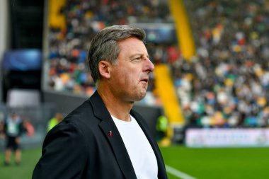 Udinese teknik direktörü Kosta Runjaic 'in İtalyan futbol takımı Serie A maçındaki portresi Udinese Calcio vs Inter - FC Internazionale Udine, İtalya' daki Bluenergy Stadyumu 'nda, 28 Eylül 2024 - Fotoğraf: Ettore Griffoni