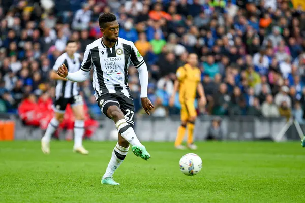 Udinese 'nin Brenner Souza da Silva portresi İtalyan futbol takımı Serie A maçında Udinese Calcio' ya karşı Inter - FC Internazionale Udine, İtalya 'daki Bluenergy Stadyumu' nda, 28 Eylül 2024 - Fotoğraf: Ettore Griffoni