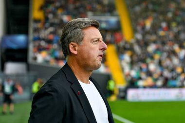 Udinese teknik direktörü Kosta Runjaic 'in İtalya futbol takımı Serie A maçındaki portresi Udinese Calcio vs Inter - FC Internazionale (portreler arşivi) Udine' deki Bluenergy Stadyumu 'nda, 28 Eylül 2024 - Fotoğraf: Ettore Griffoni
