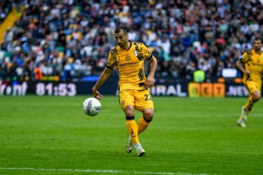 Inter 'in Henrikh Mkhitaryan portresi İtalyan futbolu serisi A maçı sırasında Udinese Calcio vs Inter - FC Internazionale (portreler arşivi) Udine, İtalya' daki Bluenergy Stadyumu 'nda, 28 Eylül 2024 - Fotoğraf: Ettore Griffoni