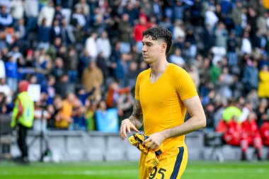 İtalya 'nın Udinese Calcio vs Inter - FC Internazionale (portreler arşivi) maçında Inter' in Alessandro Bastoni portresi Udine, İtalya 'da bulunan Bluenergy Stadyumu' nda, 28 Eylül 2024 - Fotoğraf: Ettore Griffoni