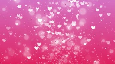 Loop Valentine's Day Heart Background