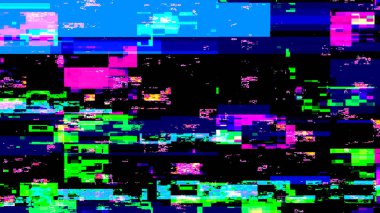 Tech Seamless Pattern with Bright Speed Lines