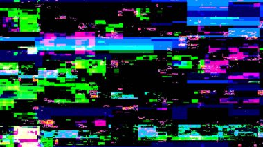 Unique Design Abstract Digital Animation Pixel Noise Glitch Error
