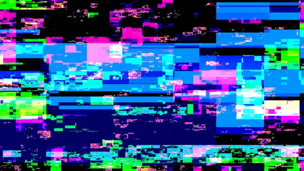 Glitch background. Abstract noise effect, error signal, television technical problem
