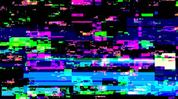 Glitch background. Abstract noise effect, error signal, television technical problem