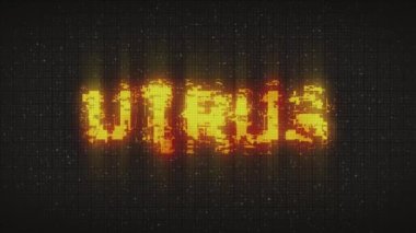 VIRUS Arıza Metin Animasyonu, eski TV vhs arızası