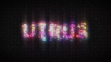 VIRUS Arıza Metin Animasyonu, eski TV vhs arızası