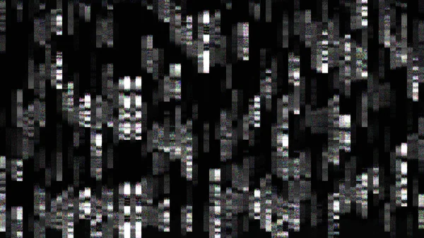 Abstract glitch background. Glitch art. Pixelated texture.