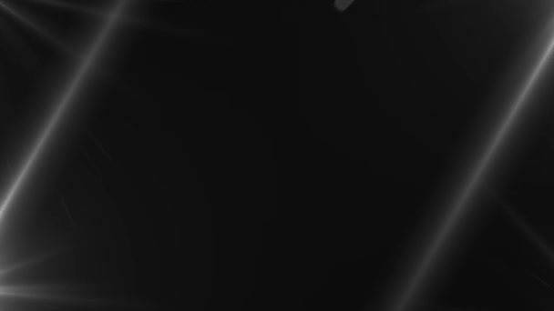 Επίδραση Φωτοβολίδων Μαύρο Φόντο — Αρχείο Βίντεο