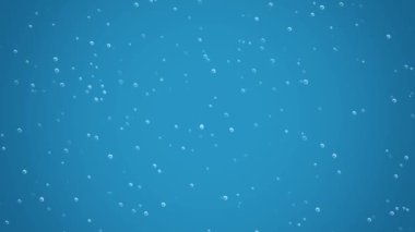 Kabarcıklı su yükseliyor. Kabarcıklı su altı animasyonu, 4k, döngü animasyonu