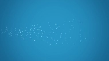 Kabarcıklı su yükseliyor. Kabarcıklı su altı animasyonu, 4k, döngü animasyonu