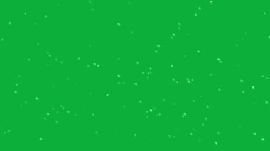 Yeşil ekran arkaplan ile hareket grafikleri, 4k, döngü