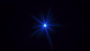 Mavi Radyo Dalgası Işığı Merkezi Radyasyon Işığını Işınlar 5 saniye içinde giriş çıkış