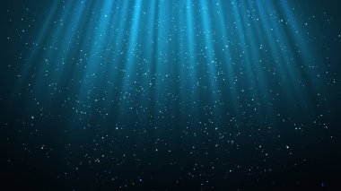 Mavi Işık Işıkları, Optik Lens Fişeği Efekti, Parlayan Işık Sızıntısı