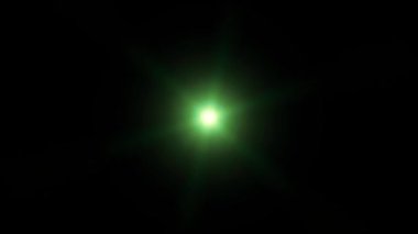 Yeşil Radyo Dalgası Işığı Merkezi Radyasyon Işığını Işınlar 5 saniye içinde giriş çıkış