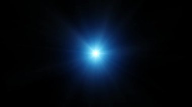 Mavi Radyo Dalga Işığı Radyasyon Işınları 1, 5 ve 10 saniyelik animasyon içeri giriyor