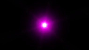 Mor Radyo Dalgası Işığı Merkezi Radyasyon Işığını Işınlar 5 saniye içinde içeri ve dışarı